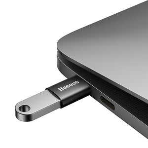 Adaptér Baseus Ingenuity USB-C (Male) na USB-A 3.1 (Female), OTG