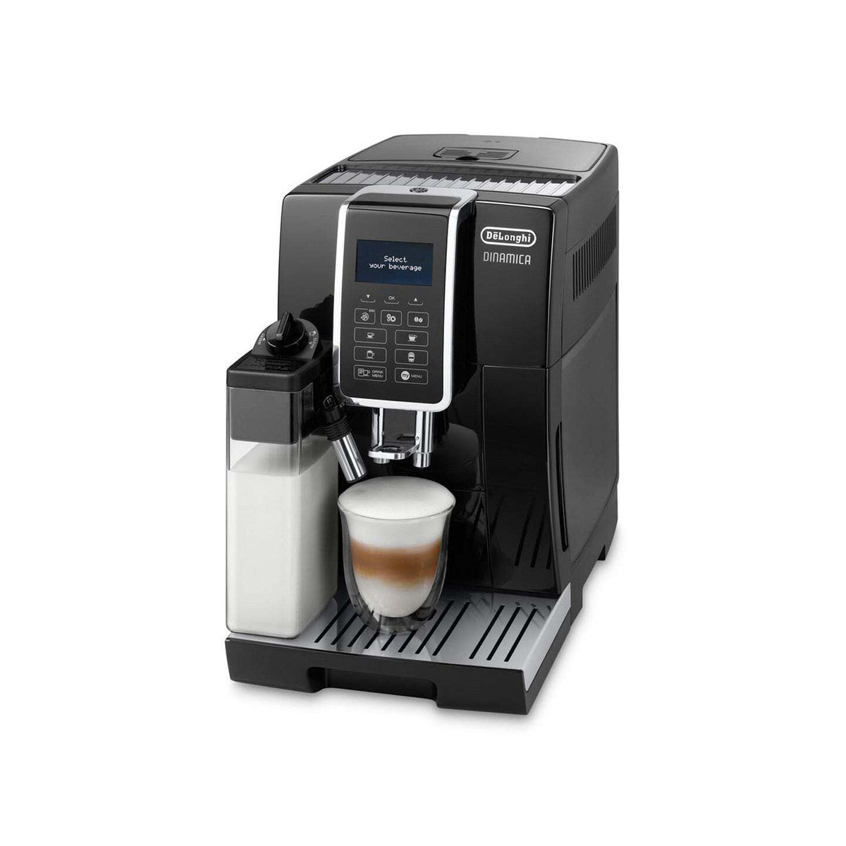 Automatické espresso De'Longhi ECAM 350.55.B Dinamica VADA VZHĽA