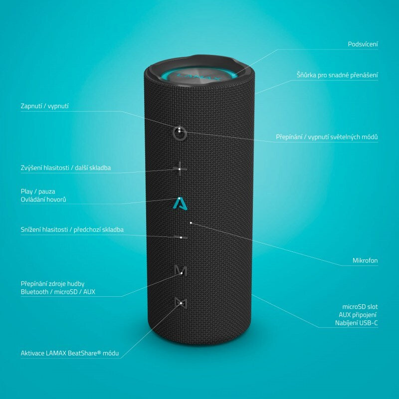 Bluetooth reproduktor LAMAX Sounder2 Play 