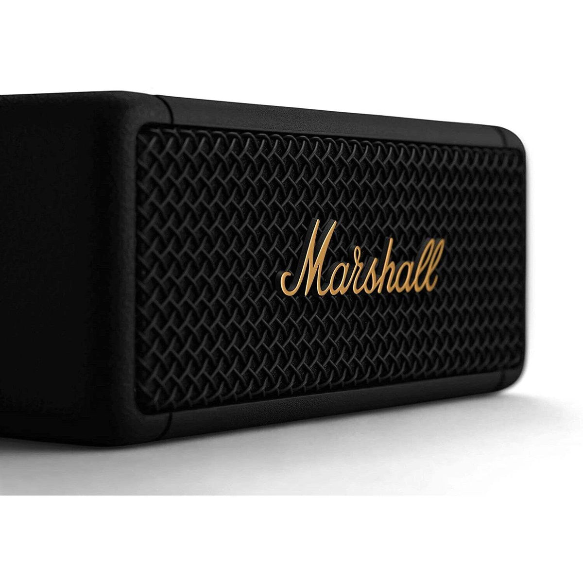 Bluetooth reproduktor Marshall Emberton Black &amp; Brass. VYBALENÉ