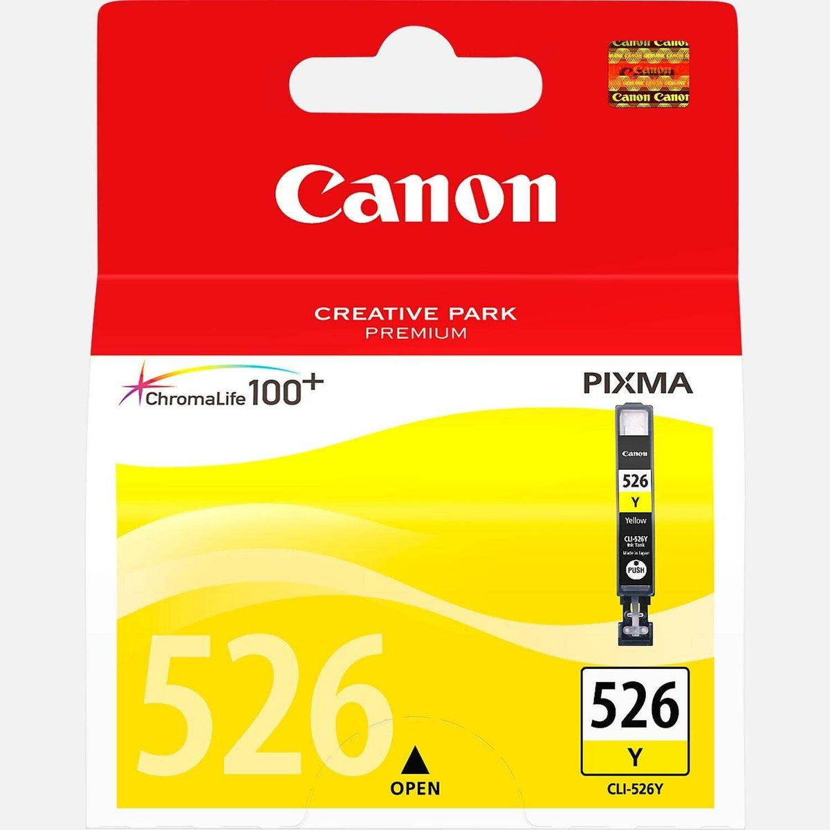 Cartridge Canon CLI-526 Y, žltá POŠKODENÝ OBAL