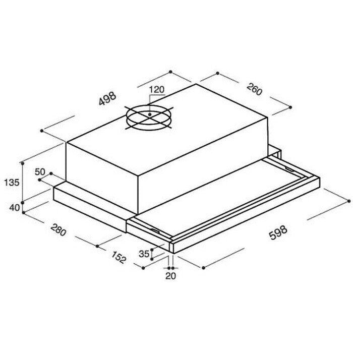 Digestor Beko CTB 6407 X VYBALENÉ