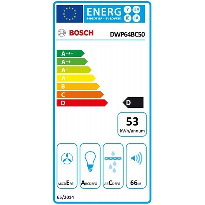 Digestor Bosch DWP64BC50 VYBALENÉ