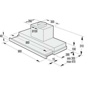 Digestor Gorenje BHP 923E13X VYBALENÉ