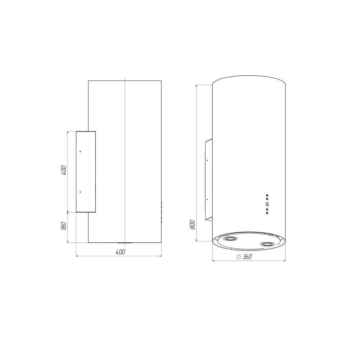 Digestor Guzzanti GZ 678B VYBALENÉ