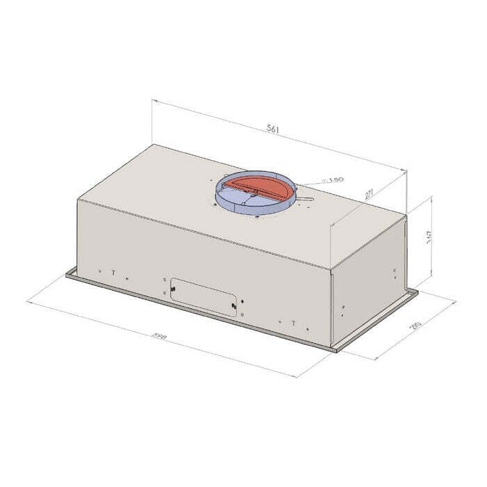 Digestor Kluge KOV5012BL