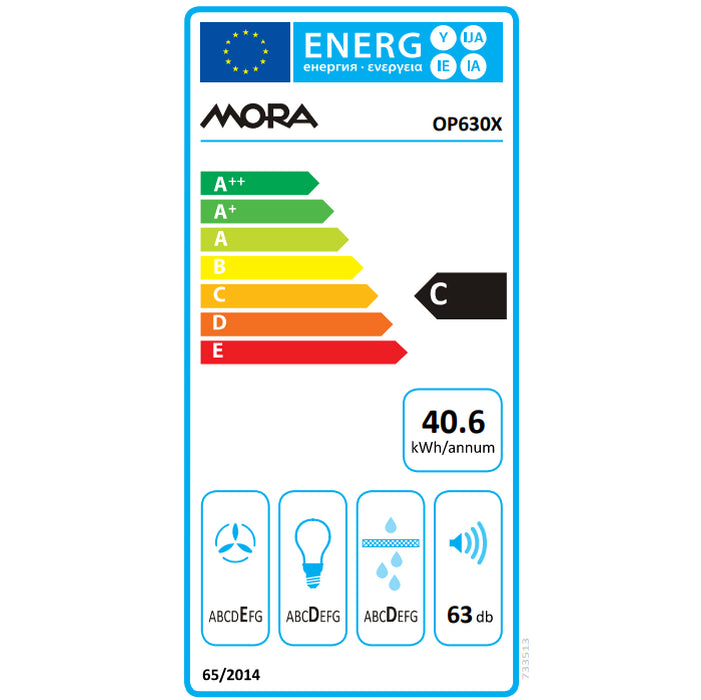 Digestor Mora OP 630 X POŠKODENIA