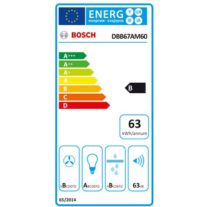 Digestor vstavaný Bosch DBB67AM60