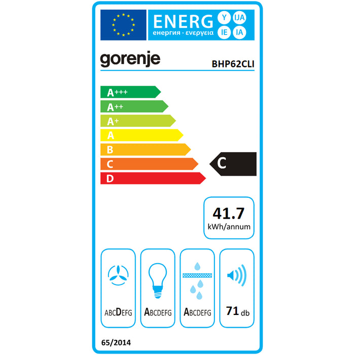 Digestor výsuvný Gorenje BHP62CLI