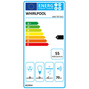 Digestor Whirlpool AKR 747 IX/1