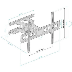 Držiak Connect IT CMH7600BK, 32"-70", čierny POŠKODENÝ OBAL