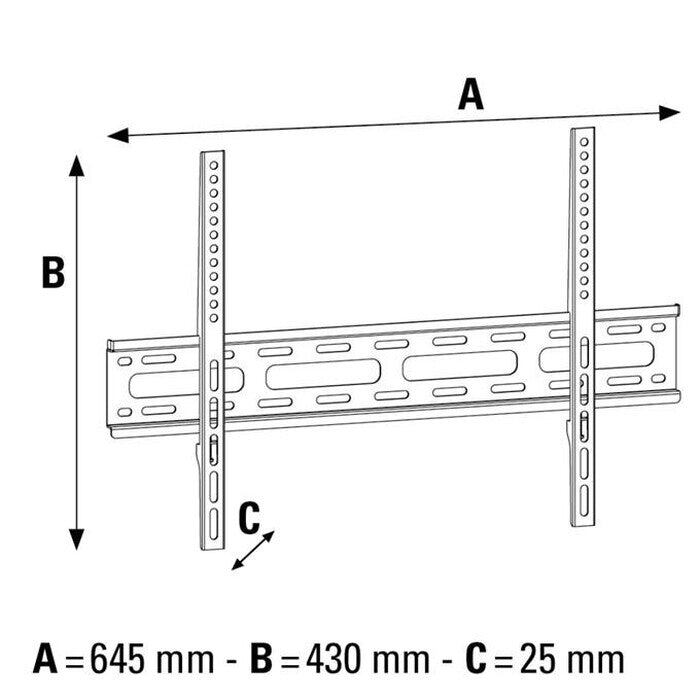 Držiak Hama 108771, 32&quot;-65&quot;, 35kg, fixné POŠKODENÝ OBAL