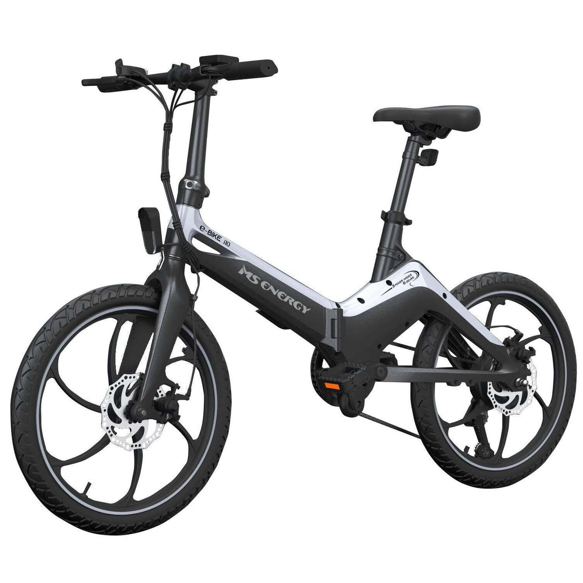 Elektrobicykel MS Energy E-bike I10, šedý