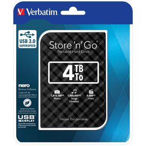 Externý HDD 4TB Verbatim Store 'n' Go (53223)