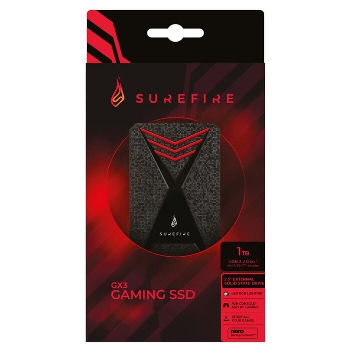 Externý SSD 1TB Surefire SureFire Gaming Bunker (53684)