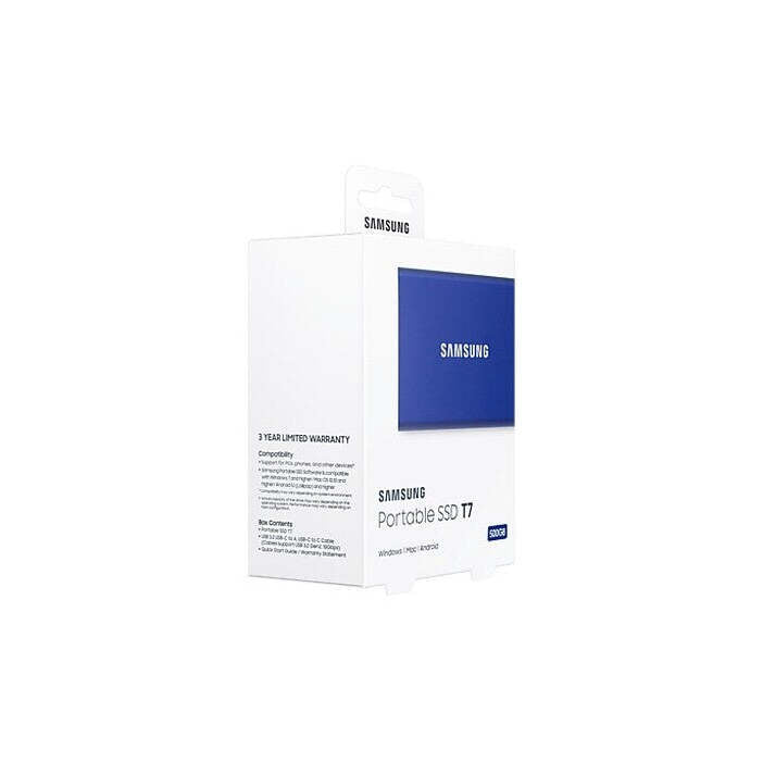 Externý SSD 500GB Samsung T7 (MU-PC500H/WW)