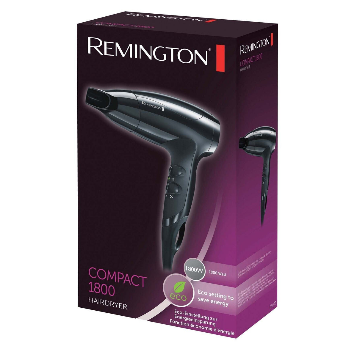 Fén Remington RHD5000, 1800W POŠKODENÝ OBAL