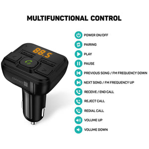 FM Transmitter Connect IT CCC-8600-BK InCarz, Bluetooth POŠKODENÝ OBAL