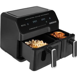 Fritéza ECG AF 8300 Dual Fry (5,2+3,1l) VYBALENÉ