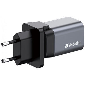 GaN nabíjačka Verbatim 35W, USB-C PD/USB-A QC 3.0