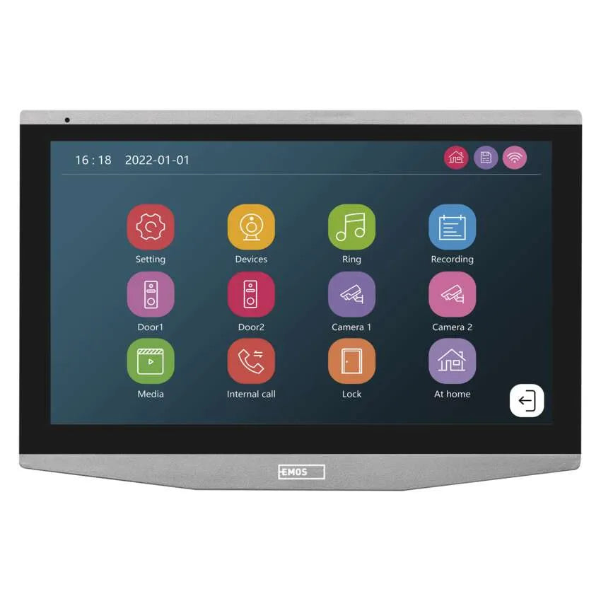 GOSMART PRÍDAVNÝ MONITOR 7" LCD SLAVE IP-750B