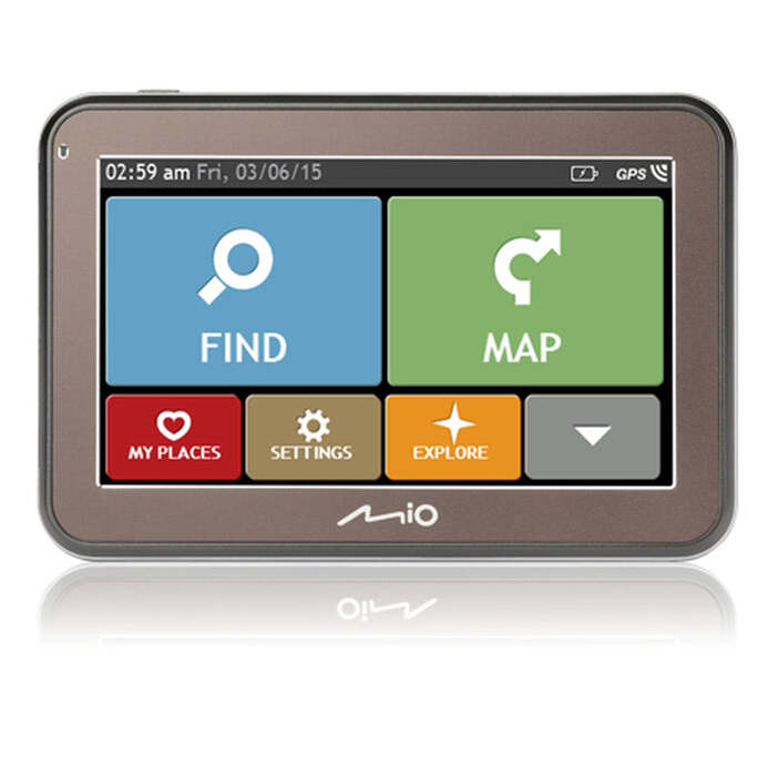 GPS Navigácia Mio Spirit 5670, 4,3", 44 krajín, LM