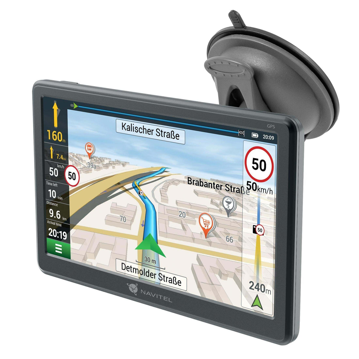 GPS Navigácia Navitel E707 7&quot;,Truck, speedcam, 47 krajín, LM POŠKODENÝ OBAL