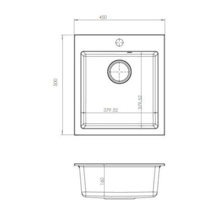 Granitový drez Alveus CORTINA 20 G 55 VYBALENÉ