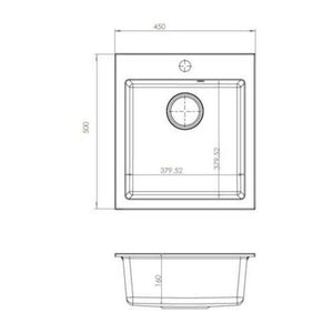 Granitový drez Alveus CORTINA 20 G 55 VYBALENÉ