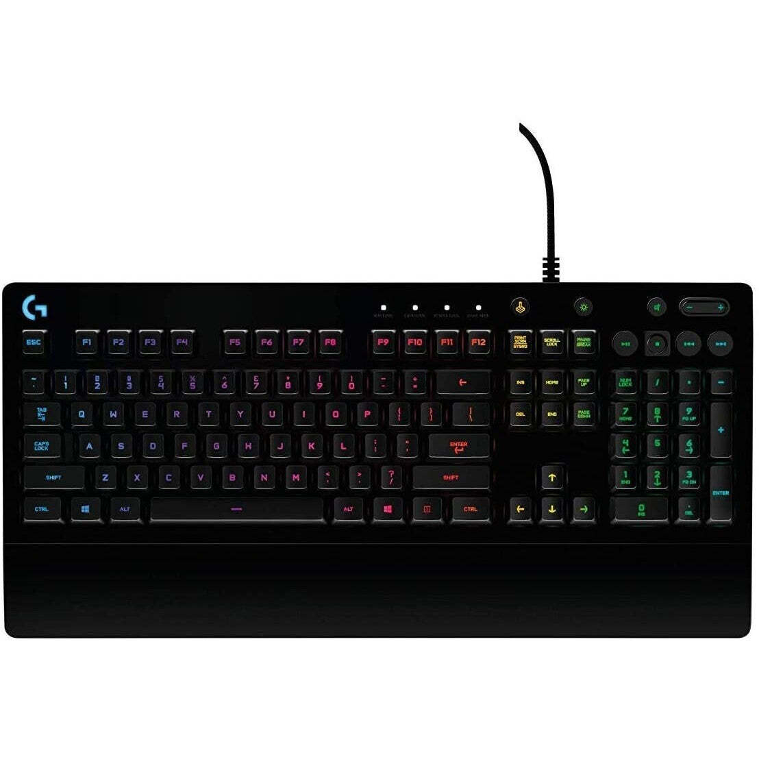 Herná klávesnica Logitech G213 Prodigy (920-008093) JAVÉ ZNÁMKY POUŽITIA