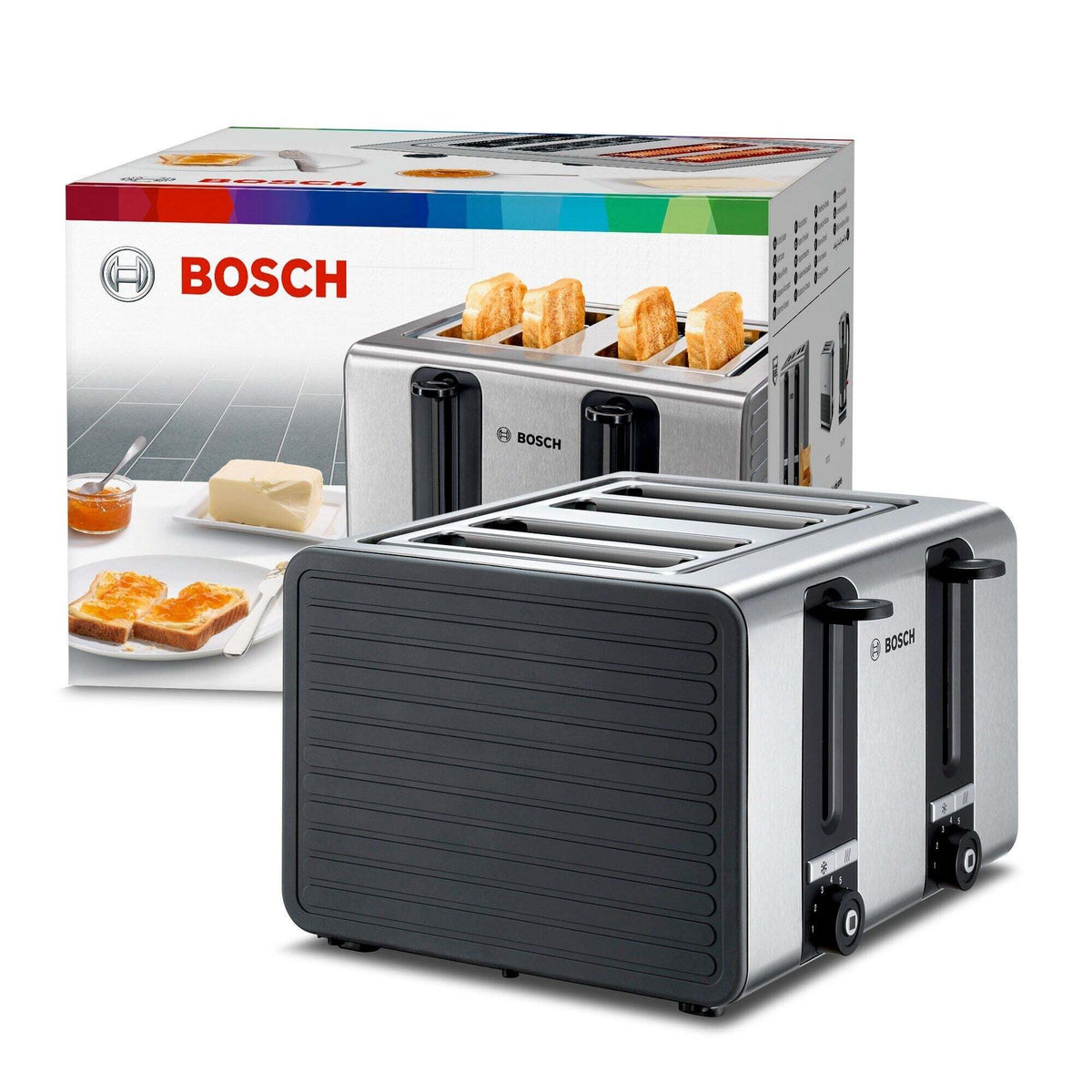 Hriankovač Bosch TAT7S45, 1800 W POŠKODENÝ OBAL