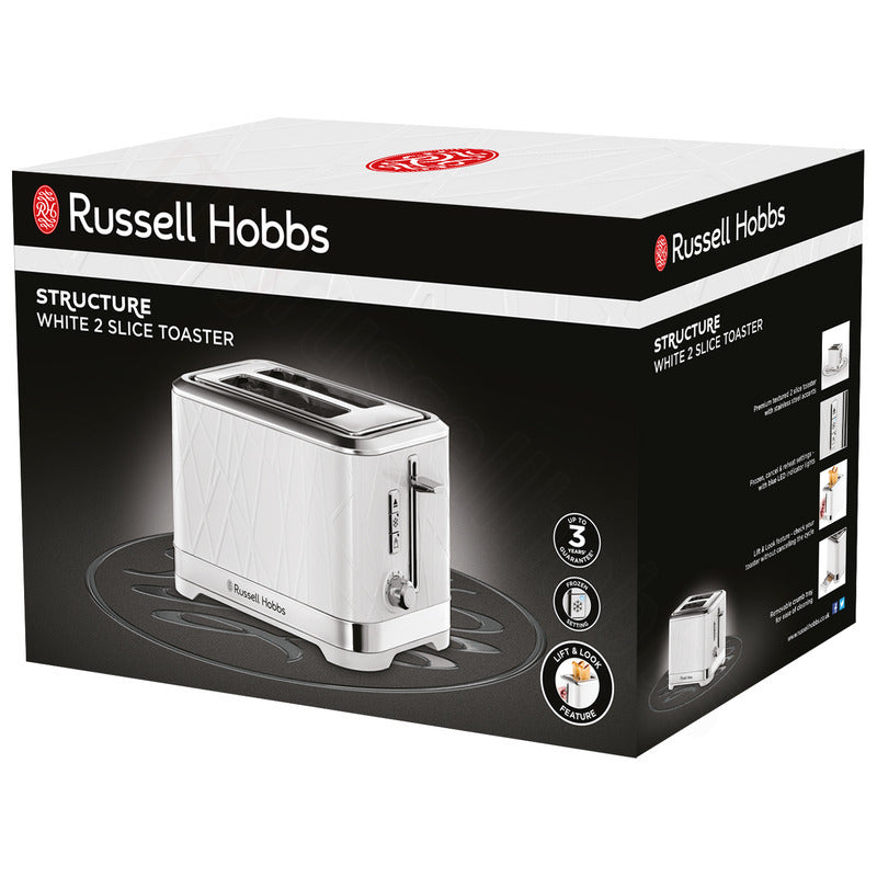 Hriankovač Russell Hobbs 28090-56, 860W, biely