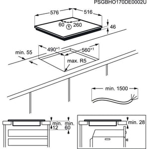 Indukčná doska AEG IKE64450XB