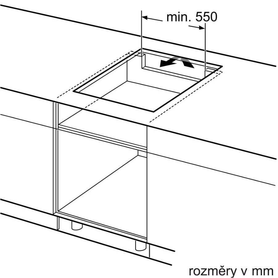 Indukčná doska Bosch PIE611BB5E