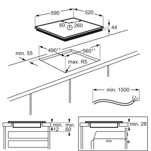 Indukčná doska Electrolux LIR60430