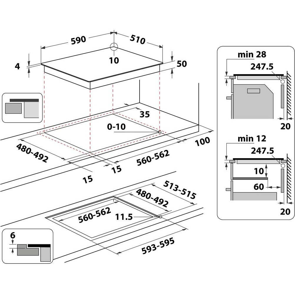 Indukčná doska Whirlpool WL B8160 NE