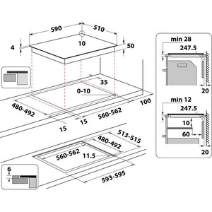 Indukčná doska Whirlpool WL B8160 NE