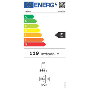 Jednodverová chladnička Gorenje R 6192 DW