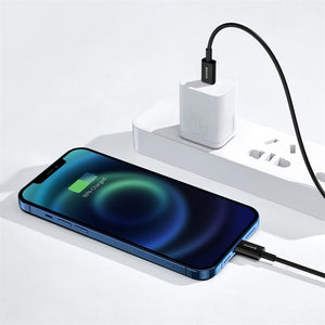 Kábel Baseus Superior USB-C na Lightning, 1m, 20W, čierna