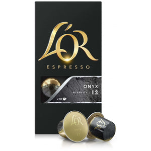 Kapsule L'OR Espresso Onyx, 10ks EXSPIRÁCIA