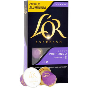 Kapsule L'OR Espresso Profond, 10ks EXSPIRÁCIA