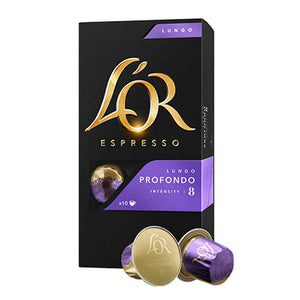 Kapsule L'OR Espresso Profond, 10ks EXSPIRÁCIA