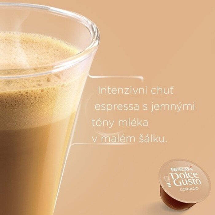 Kapsule Nescafé Dolce Gusto Cortado, 16ks EXSPIRÁCIA