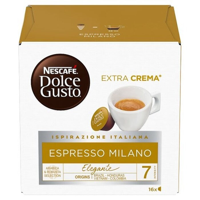 Kapsule Nescafé Dolce Gusto Espresso Milano, 16 ks EXSPIRÁCIA