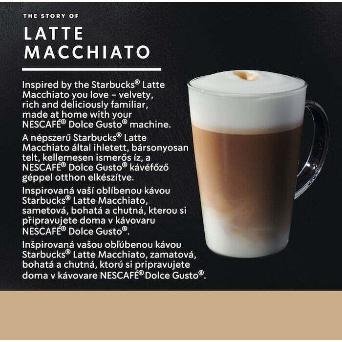 Kapsule Nescafé Starbucks Latte Macchiato, 12ks EXSPIRÁCIA