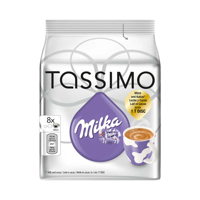 Kapsule Tassimo Milka, 8 ks EXSPIRÁCIA