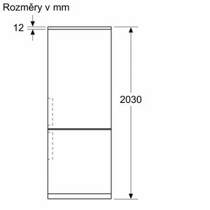 Kombinovaná chladnička Bosch KGN49AIBT