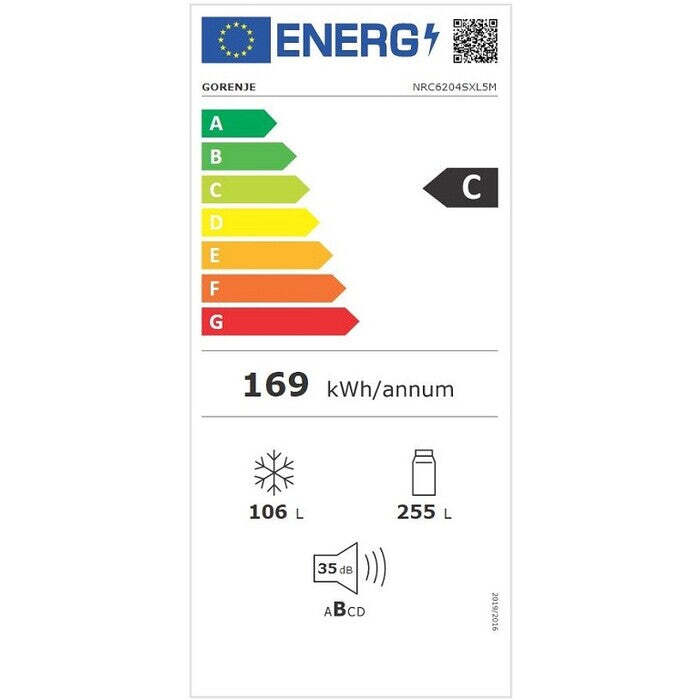 Kombinovaná chladnička Gorenje NRC6204SXL5M POŠKODENÝ OBAL