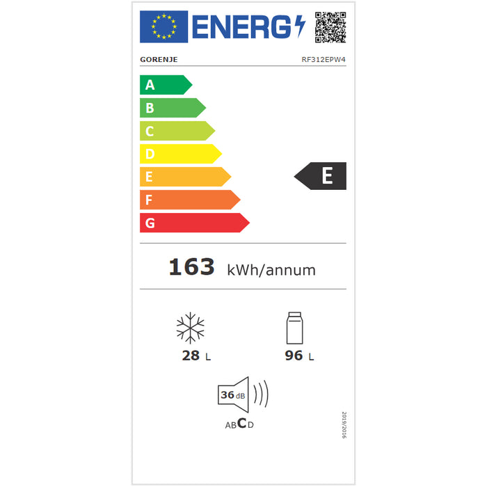 Kombinovaná chladnička Gorenje RF312EPW4 POŠKODENIA