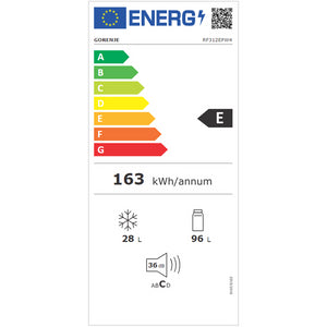 Kombinovaná chladnička Gorenje RF312EPW4 POŠKODENIA